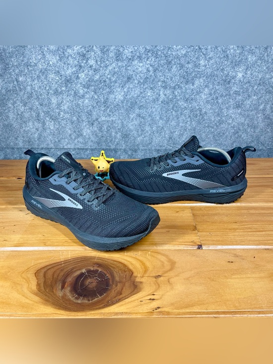 Brooks Other - Brooks Revel 6 Mens 11.5 D Black Blackened Pearl Gray Running Shoes 1103981D072